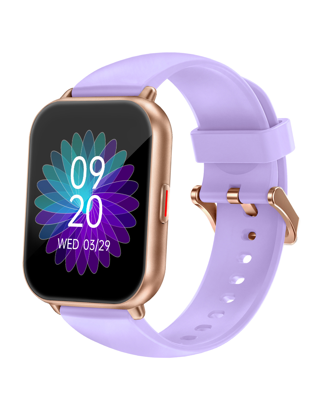 SMART WATCH ：H1 Shallow Purple Gold